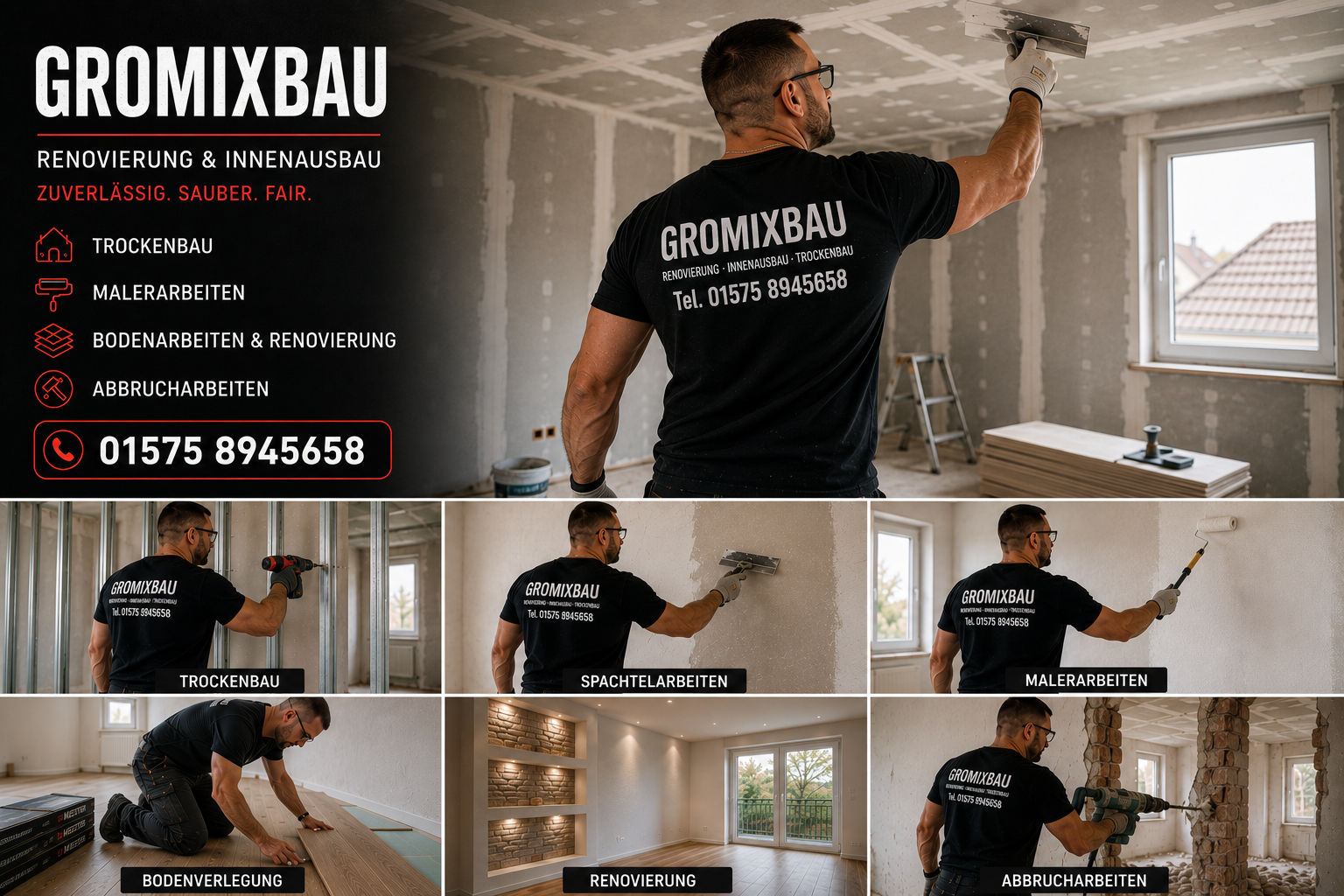 GROMIXBAU Renovierung und Innenausbau
